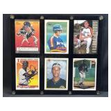 Houston Astros 6-Card Autograph Display