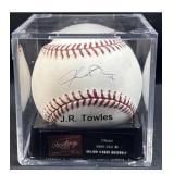 J.R. Towles Signed MLB Baseball