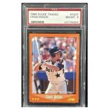 1988 Score Traded Craig Biggio #103T PSA 8