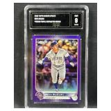 2022 Topps Chrome Seiya Suzuki Purple GMA 9