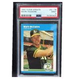 1987 Fleer Update Mark McGwire #U-76 PSA 9