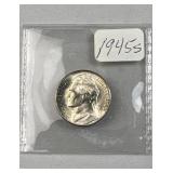 1945-S BU Silver War Nickel, 5c US Coin