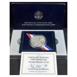 1996 Smithsonian Silver Unc Dollar, US $1, 90%
