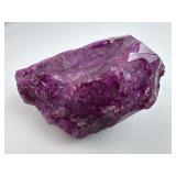 Pink/Purple Dyed Quartz Crystal Specimen