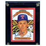 Nolan Ryan Signed Donruss King of Kings Card