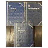 (3) Whitman Lincoln Cent Folders, 1909 & Up