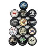 Vtg Hockey Puck Collection: Mighty Ducks NHL/IHL/E