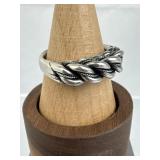 875 Silver Vintage Latvian Baltic Namejs Ring