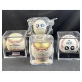 Houston Astros World Series & MLB Baseball Lot (4)