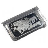 1oz Silver Happy Halloween Bar .999 Fine