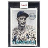 Lou Gehrig by Lauren Taylor, Topps Project70 #70