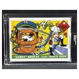 Sandy Koufax by Ermsy, Topps Project 2020 #145