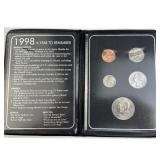 1998 A Year to Remember US Coin Set w/ Box
