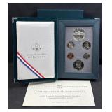 1997 Silver Dollar Prestige Proof Coin Set, Botani