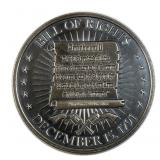 2oz Silver George Washington Bill of Rights .999