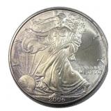 1oz American Silver Eagle, 2006 .999 Fine