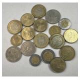 Bag of (18) Mexico Coins