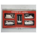 5oz Silver Hamilton Mint Wonders of America Set A