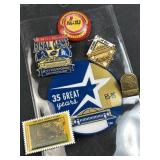 Houston Astros, Astrodome & Rockets Pin Lot