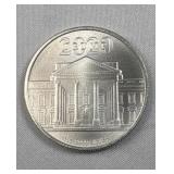1oz Silver 2020 Trump White House Round .999