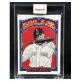 Rafael Devers by Mister Cartoon, Topps P70 #701