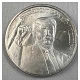 1oz Silver 2020 Trump White House Round .999