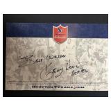 Kenny Houston Signed Texans Ambassador Piece