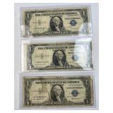 1935-F & 1935-G $1 Silver Certificate Star Notes (