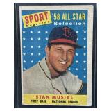 1958 Topps Stan Musial #476 All-Star