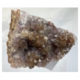 Ametrine Quartz Geode Cluster Specimen