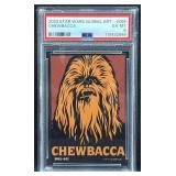 2023 Chewbacca Star Wars Global Art PSA 6