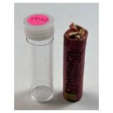 (50) WWII Era 1942 Wheat Cents Old Collector Roll