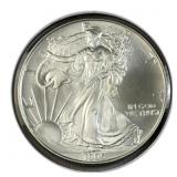 1oz Silver American Eagle .999 Fine, 1995