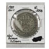 1937 New Zealand Silver Half Crown