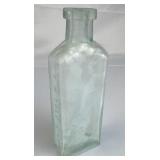 Antique G.W. Cole Three In One Glass Bottle