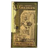 1 Goldback 24K, Nevada .999 1/1000th Oz
