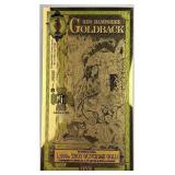 1 Goldback 24K, New Hampshire .999 1/1000th Oz