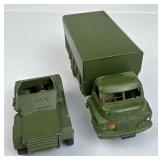 (2) Vintage Dinky Toys Military Vehicles England