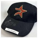 Chris Sampson Signed Houston Astros Cap