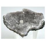 Druzy Quartz Geode Slice