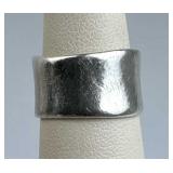 925 Silver ESPRIT Wide Minimalist Band Ring
