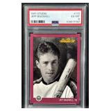 1991 Jeff Bagwell Leaf Studio PSA 6