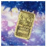 1g Gold Bar, KaratBars Nadir, Christmas Card