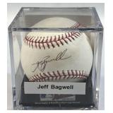 Jeff Bagwell HOF JSA Signed MLB Baseball