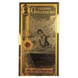 2025 Arizona 2 Goldbacks 24K Gold 1/500 Oz