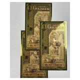 (3) 2024 Nevada 1 Goldback Notes, 24K Gold