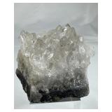 Clear to White Quartz Crystal Point Specimen