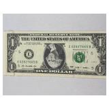 2009 $1 Altered Upside-Down Washington Novelty