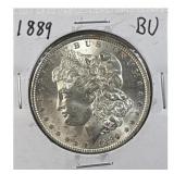 1889 Morgan Silver Dollar, Nice Quality