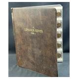 1941-58 Complete Wheat Cent Book + Memorial Cents